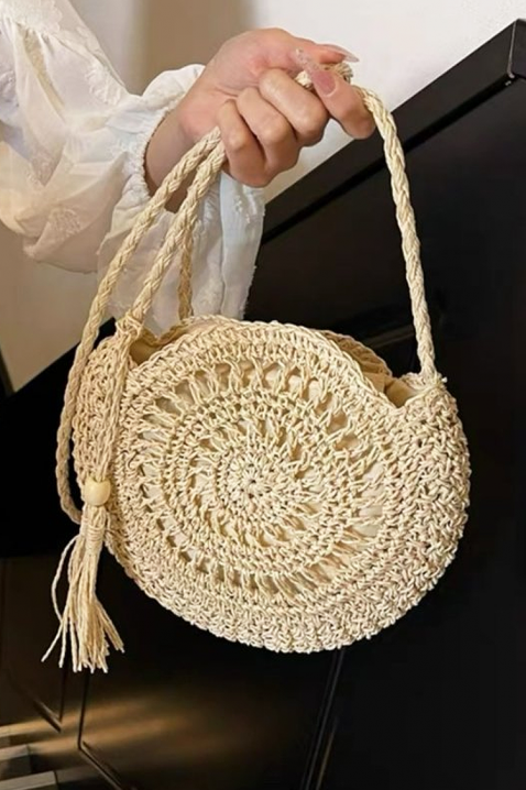 Ženska torba PLANILZA ECRU, Boja: drap, IVET.HR - MODERNA ODJEĆA