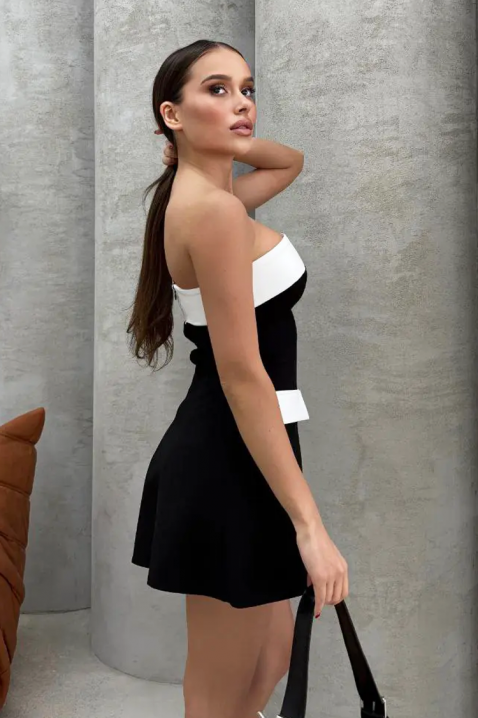 Haljina ZAVIRA BLACK, Boja: crna, IVET.HR - MODERNA ODJEĆA