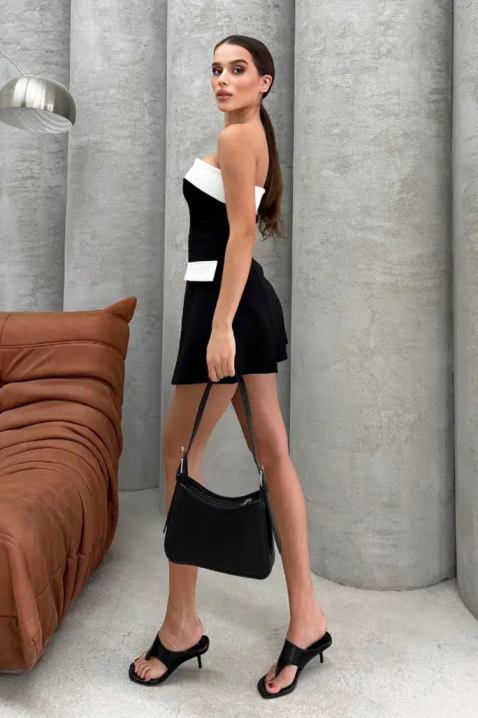 Haljina ZAVIRA BLACK, Boja: crna, IVET.HR - MODERNA ODJEĆA