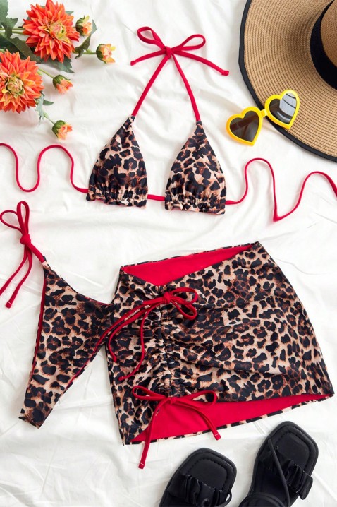 Komplet za plažu DANVILZA, Boja: leopard, IVET.HR - MODERNA ODJEĆA