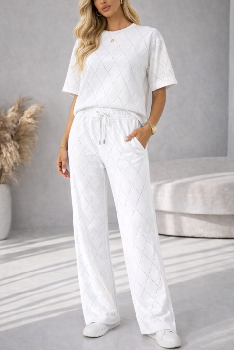 Komplet ZEKIRA WHITE, Boja: bijela, IVET.HR - MODERNA ODJEĆA