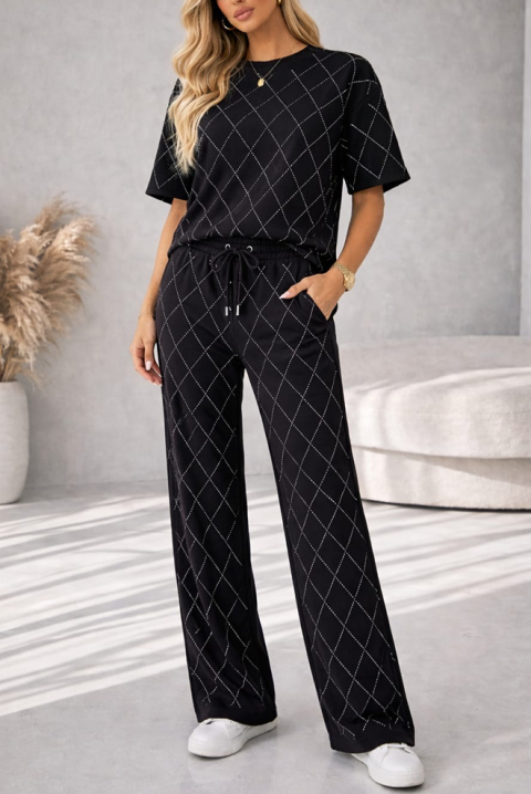 Komplet ZEKIRA BLACK, Boja: crna, IVET.HR - MODERNA ODJEĆA