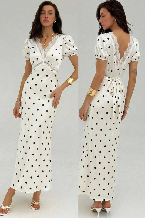 Haljina ROLDELZA, Boja: bijela, IVET.HR - MODERNA ODJEĆA