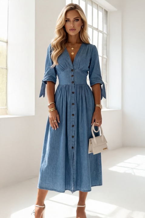 Haljina TEODELZA, Boja: plava, IVET.HR - MODERNA ODJEĆA