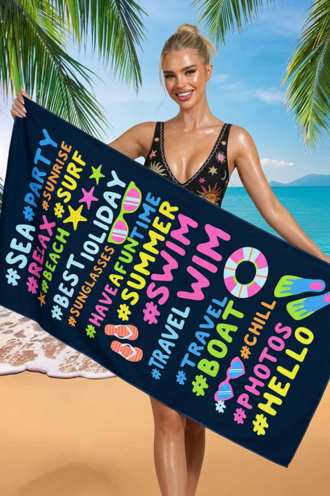 Ručnik za plažu BLODINZA, Boja: višebojna, IVET.HR - MODERNA ODJEĆA