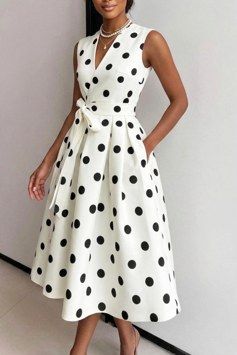 Haljina POLVINZA, Boja: bijela, IVET.HR - MODERNA ODJEĆA