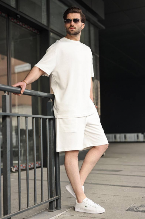 Muški komplet MORNELFO ECRU, Boja: drap, IVET.HR - MODERNA ODJEĆA