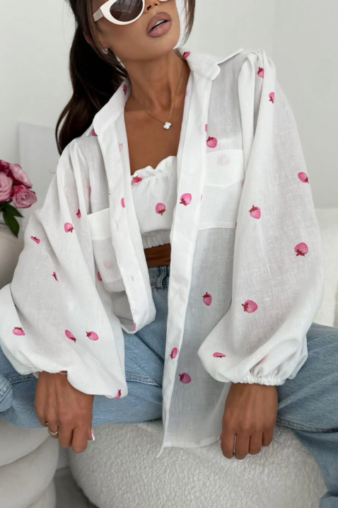 Komplet YAVLENDA, Boja: bijela, IVET.HR - MODERNA ODJEĆA