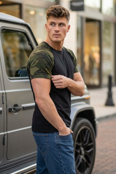 Muška majica MARTINO BLACK, Boja: bijela, IVET.HR - MODERNA ODJEĆA