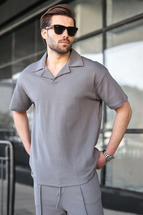 Muški komplet REDINO GRAY, Boja: siva, IVET.HR - MODERNA ODJEĆA