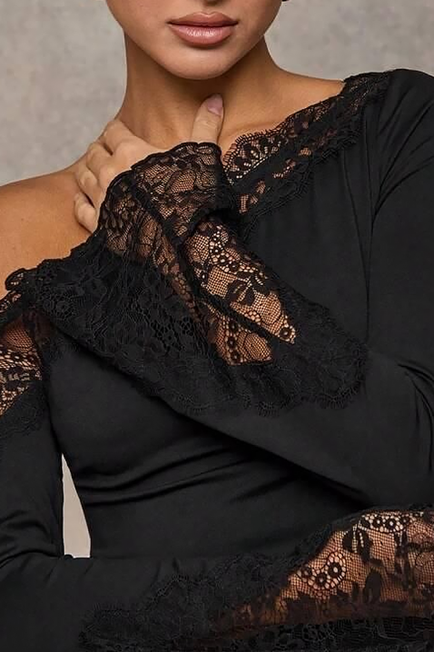 Ženska bluza ZAROLIA BLACK, Boja: crna, IVET.HR - MODERNA ODJEĆA