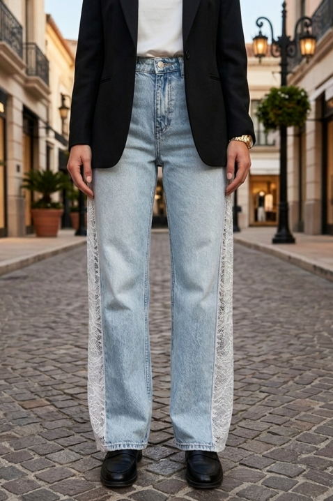 Traperice ESMEROLZA, Boja: svijetlo plava, IVET.HR - MODERNA ODJEĆA