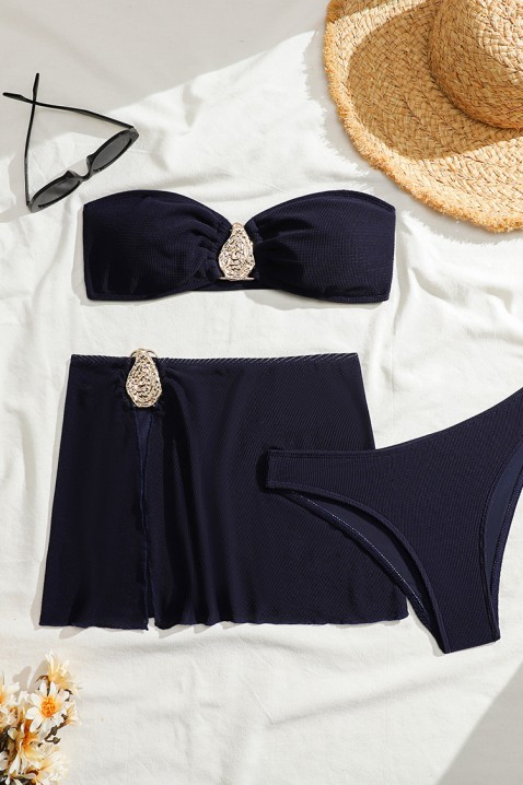 Set za plažu BIOREVA NAVY, Boja: tamnoplava, IVET.HR - MODERNA ODJEĆA