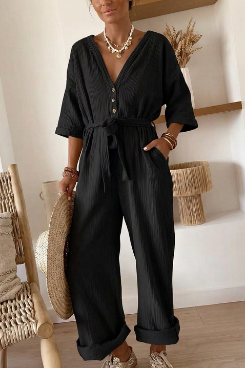 Kombinezon ZADORIA BLACK, Boja: crna, IVET.HR - MODERNA ODJEĆA