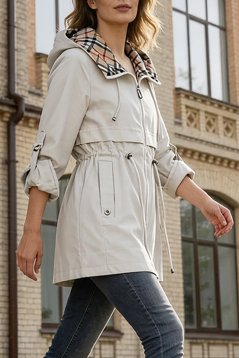 Jakna ZAVORIA ECRU, Boja: drap, IVET.HR - MODERNA ODJEĆA