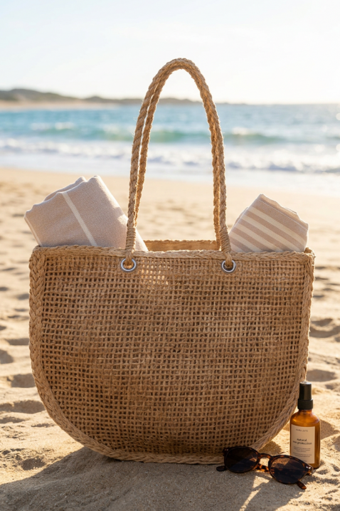 Torba za plažu VLONDILZA BEIGE, Boja: bež, IVET.HR - MODERNA ODJEĆA