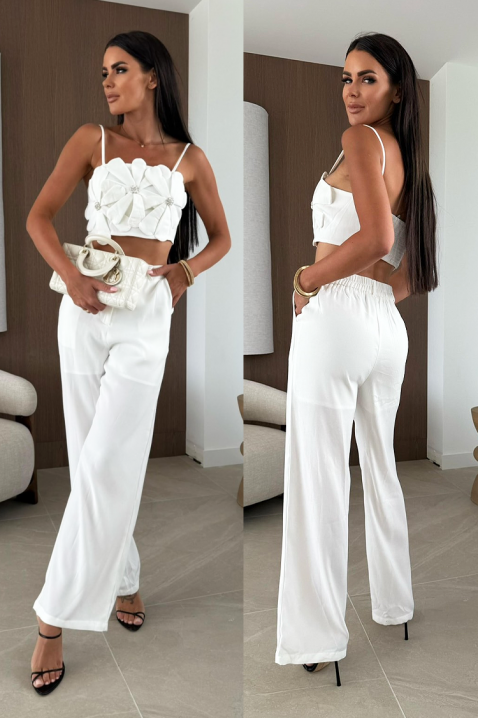 Komplet AZORINA WHITE, Boja: bijela, IVET.HR - MODERNA ODJEĆA