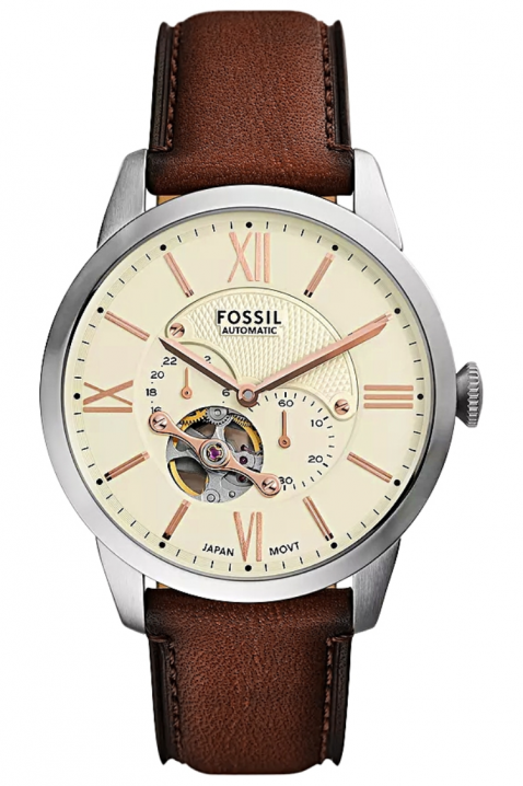 Muški sat Fossil Townsman Automatic ME3266, Boja: smeđa, IVET.HR - MODERNA ODJEĆA