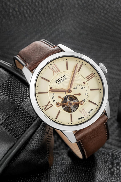 Muški sat Fossil Townsman Automatic ME3266, Boja: smeđa, IVET.HR - MODERNA ODJEĆA