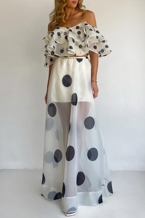 Komplet DLONDELA WHITE, Boja: bijela, IVET.HR - MODERNA ODJEĆA