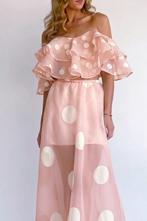 Komplet DLONDELA PUDRA, Boja: pudera, IVET.HR - MODERNA ODJEĆA