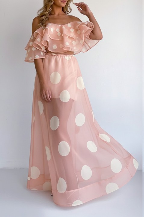 Komplet DLONDELA PUDRA, Boja: pudera, IVET.HR - MODERNA ODJEĆA