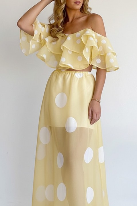 Komplet DLONDELA YELLOW, Boja: žuta, IVET.HR - MODERNA ODJEĆA