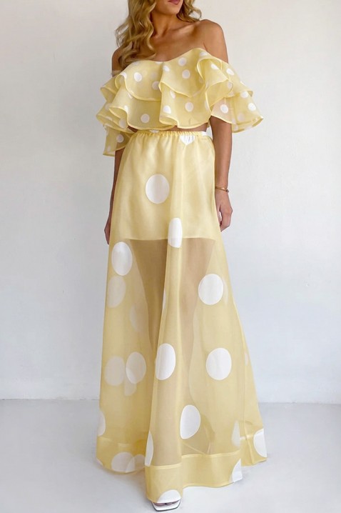 Komplet DLONDELA YELLOW, Boja: žuta, IVET.HR - MODERNA ODJEĆA