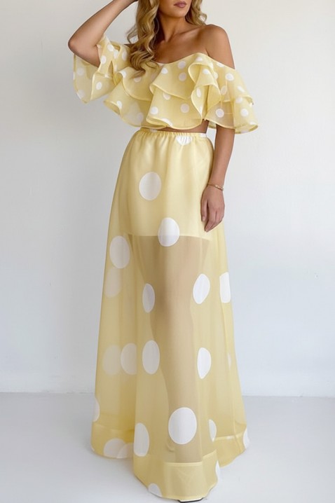 Komplet DLONDELA YELLOW, Boja: žuta, IVET.HR - MODERNA ODJEĆA