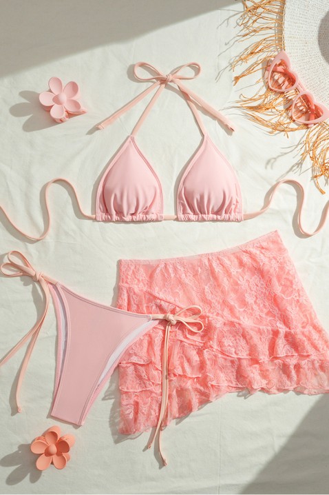 Set za plažu NIOGERA PINK, Boja: roza, IVET.HR - MODERNA ODJEĆA