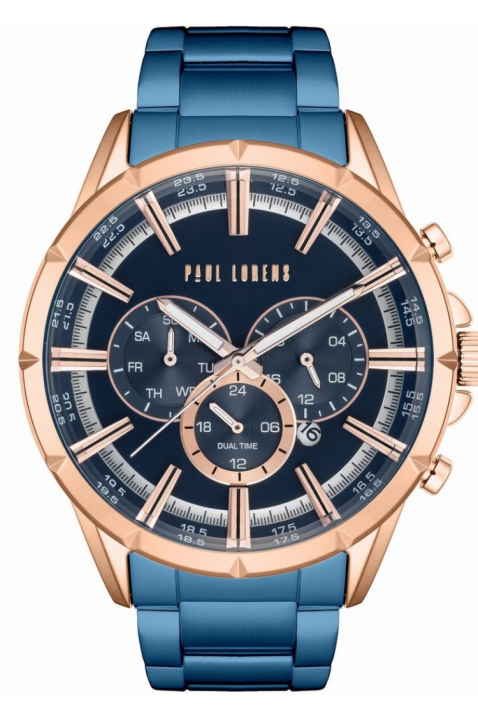 Muški sat Paul Lorens PL13605B-6F3, Boja: plava, IVET.HR - MODERNA ODJEĆA