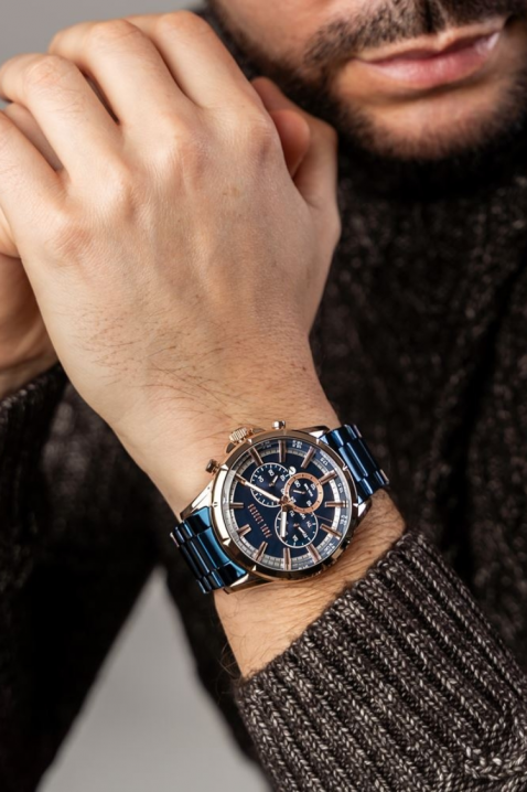 Muški sat Paul Lorens PL13605B-6F3, Boja: plava, IVET.HR - MODERNA ODJEĆA