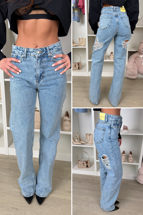 Traperice DEMINZA, Boja: plava, IVET.HR - MODERNA ODJEĆA