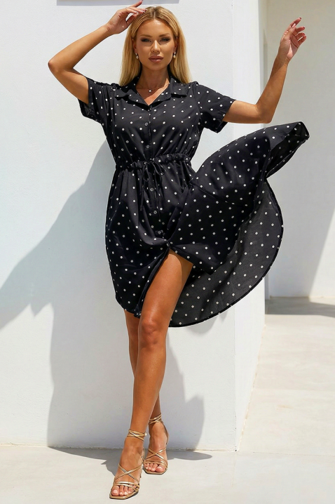 Haljina NEGLONDA BLACK, Boja: crna, IVET.HR - MODERNA ODJEĆA