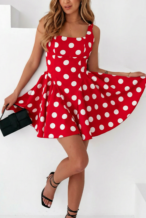 Haljina LIVELDA RED, Boja: crvena, IVET.HR - MODERNA ODJEĆA