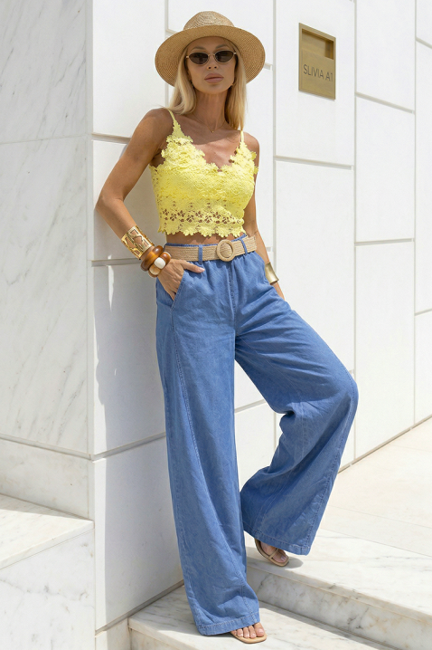 Traperice GLOREDANA, Boja: svijetlo plava, IVET.HR - MODERNA ODJEĆA