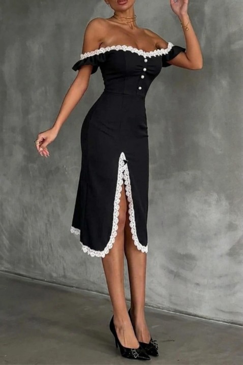 Haljina MRONZELA, Boja: crna, IVET.HR - MODERNA ODJEĆA