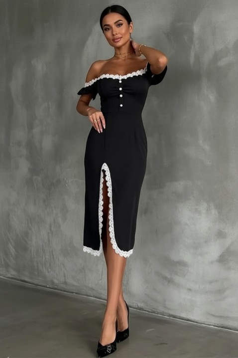 Haljina MRONZELA, Boja: crna, IVET.HR - MODERNA ODJEĆA