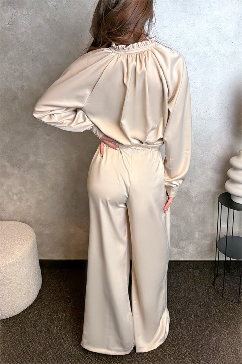 Komplet ADOLNIZA ECRU, Boja: drap, IVET.HR - MODERNA ODJEĆA