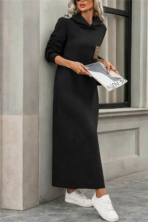 Haljina ASEMDOLA, Boja: crna, IVET.HR - MODERNA ODJEĆA