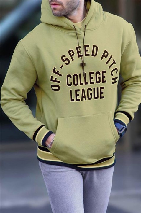 Muška dukserica FRELDO MINT, Boja: mente, IVET.HR - MODERNA ODJEĆA