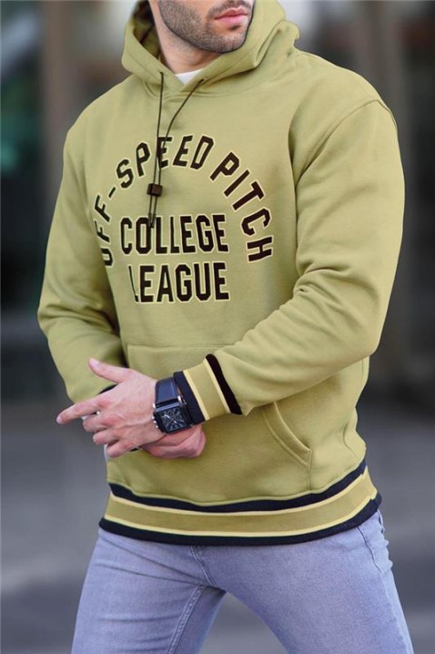 Muška dukserica FRELDO MINT, Boja: mente, IVET.HR - MODERNA ODJEĆA