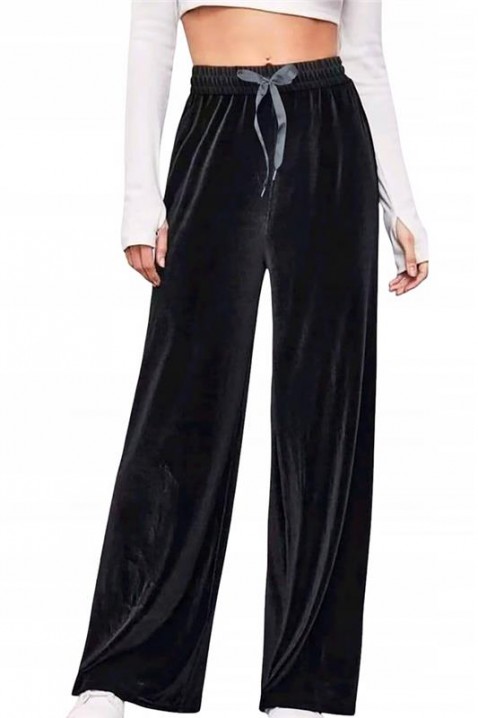 Hlače ZAILINA BLACK, Boja: crna, IVET.HR - MODERNA ODJEĆA