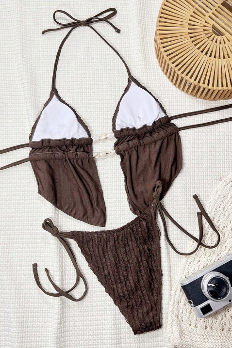 Kupaći kostim VEOXIRA BROWN, Boja: smeđa, IVET.HR - MODERNA ODJEĆA