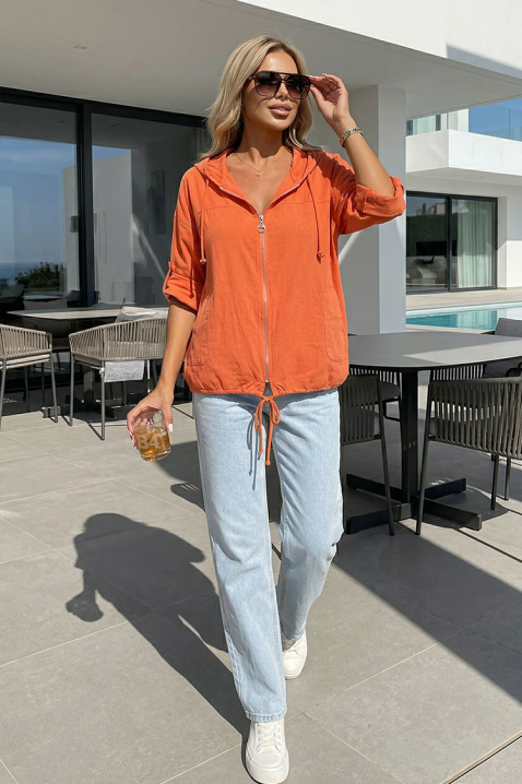 Jakna VLONDELZA ORANGE, Boja: narančasta, IVET.HR - MODERNA ODJEĆA