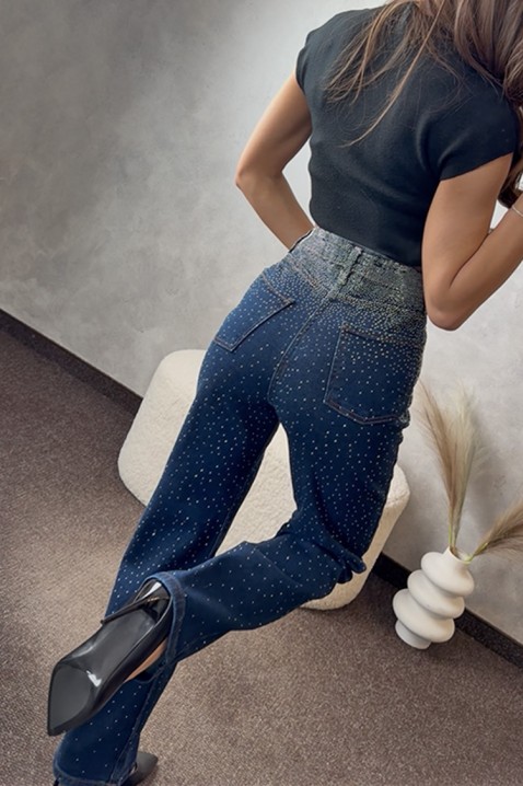 Traperice PLOMENDA NAVY, Boja: tamnoplava, IVET.HR - MODERNA ODJEĆA