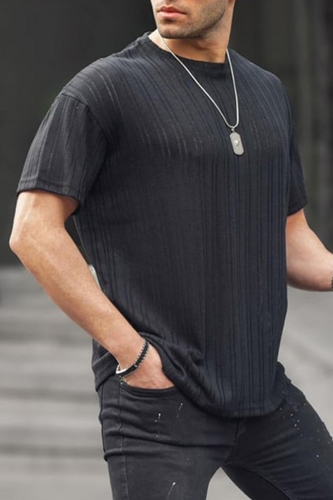 Muška majica LODELZO BLACK, Boja: crna, IVET.HR - MODERNA ODJEĆA