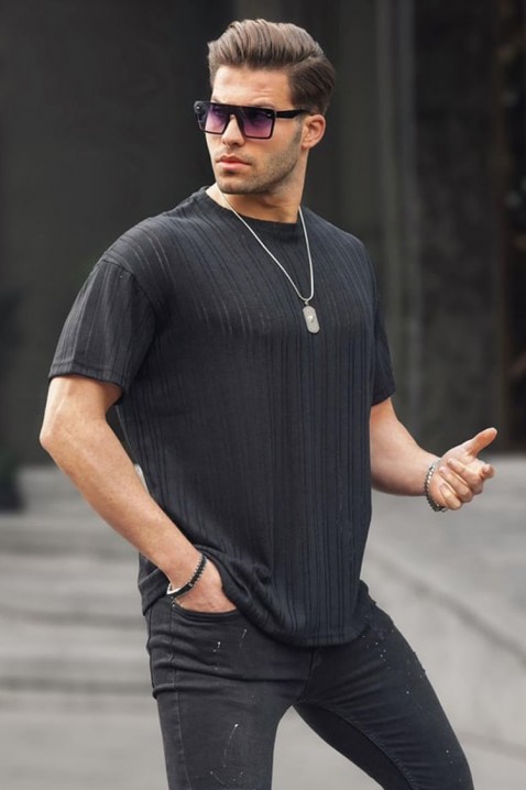 Muška majica LODELZO BLACK, Boja: crna, IVET.HR - MODERNA ODJEĆA