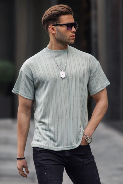 Muška majica LODELZO MINT, Boja: mente, IVET.HR - MODERNA ODJEĆA