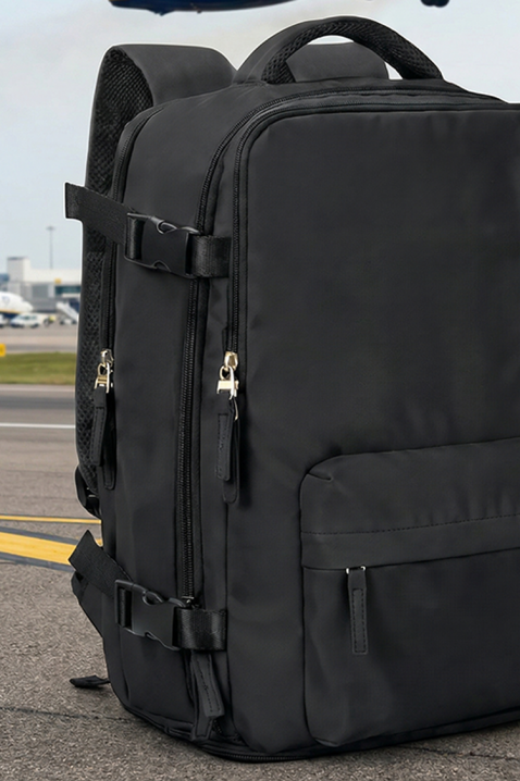 Ruksak za ručnu prtljagu ROLNEZA BLACK, Boja: crna, IVET.HR - MODERNA ODJEĆA